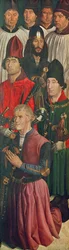 Panel de los Caballeros, del Políptico de San Vicente, c.1465